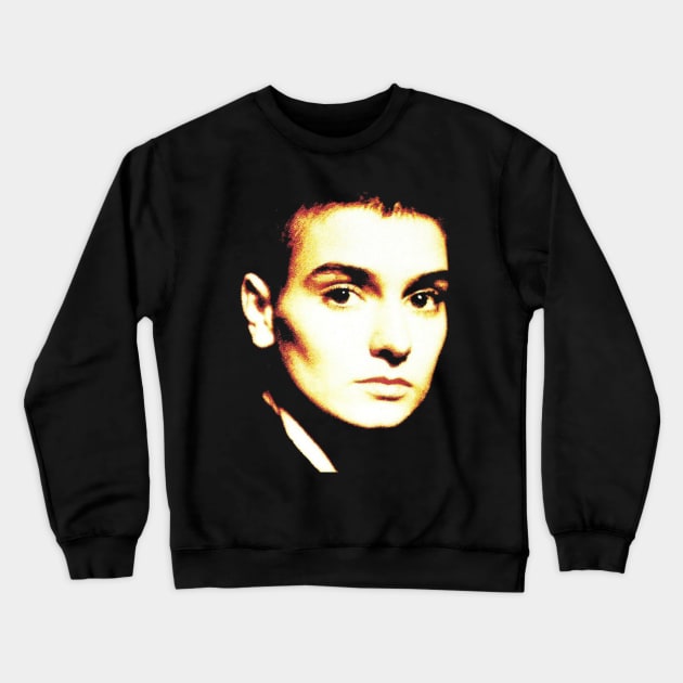 Sinead O'connor Crewneck Sweatshirt by chanda's